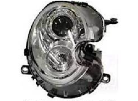 Mini Cooper Headlight White Xenon Right R55 R56 R57 R58 R59 Clubman Coupe 63127269984