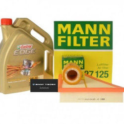 Bmw F10 Case 520i Periodic Maintenance Filter Set Castrol Oil EXCLUDING POLEN