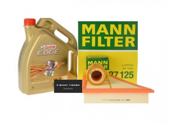 Bmw F10 Case 520i Periodic Maintenance Filter Set Castrol Oil EXCLUDING POLEN