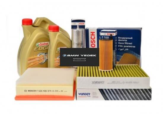 Bmw F20 Case 120d Periodic Maintenance Kit Castrol Oil 5-Liter 5W30 LL