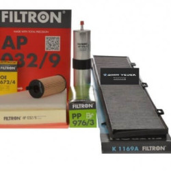 Bmw E90 320d 184 HP Periodic Maintenance Filter Set Filtron