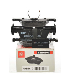 Bmw F30 Case Rear Brake Pad Set Ferodo