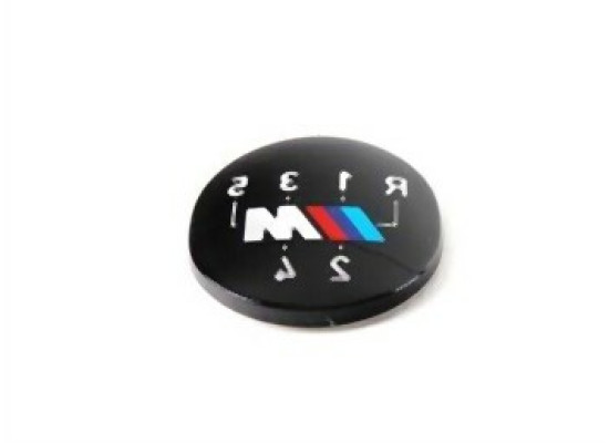 BMW E30 E32 E34 E36 E38 Gear Shift Knob Emblem M Technic 25111221613