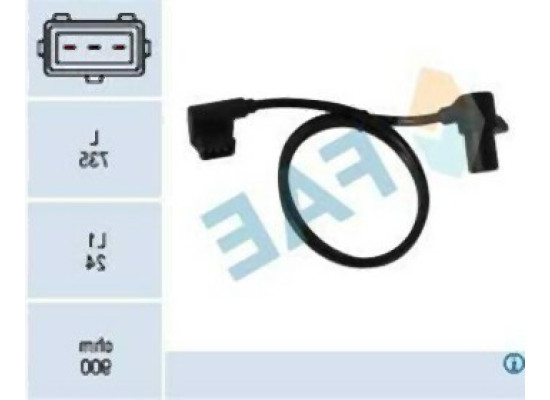 BMW E30 E34 M40 Crank Sensor 12141720854 FAE