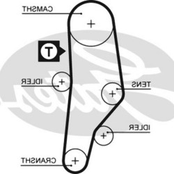 BMW E30 E34 M40 Timing Belt 11311734608 GATES