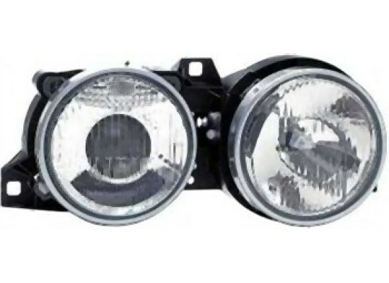 BMW E30 Headlight Left 63121386805 HELLA