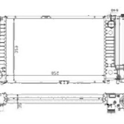 BMW E34 520 M50 Radiator 17111723941 RADISEN