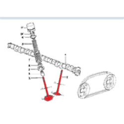 BMW E34 E36 M50 Intake and Exhaust Valve Kit Before 09 1992 11341722911 INTERVALVES