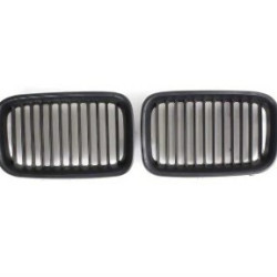 BMW E36 Before 09 1996 Grille Black Set 51138122237