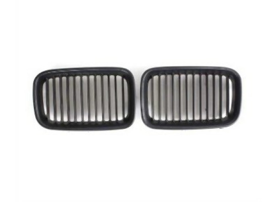 BMW E36 Before 09 1996 Grille Black Set 51138122237