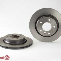 BMW E36 E46 Rear Brake Disc Air Set 34216855155 BREMBO