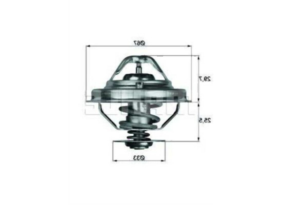 BMW E36 M41 Thermostat 11532246825 MAHLE