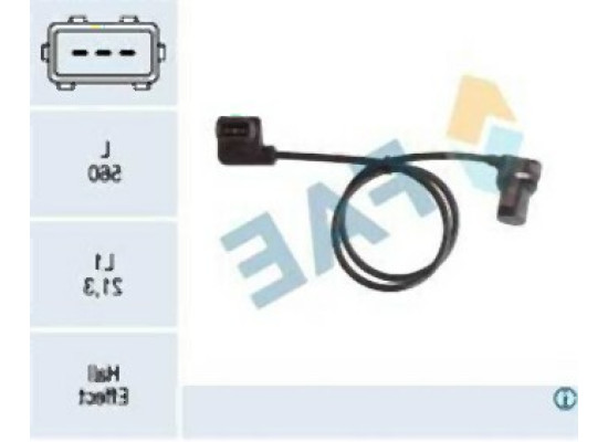 BMW E36 Z3 M44 Camshaft Sensor 12141743072 FAE