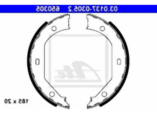 Hand Brake Pads for E39 E46 E81 E82 E84 E87 E88 E90 E91 E92 E93 F30 F31 F32 F33 F36 34416761292i ATE