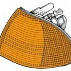 BMW E46 Before 09 2001 Signal Yellow Right 63136902766 EUROLITES