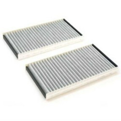 BMW E60 E61 E63 E64 Air Conditioning Filter Set Carbon 64319171858