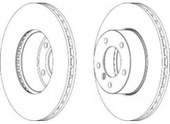 BMW E81 E82 E84 E87 E88 E90 E91 E92 E93 Front Brake Disc Set 34116854998 FERODO