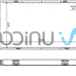 BMW E81 E82 E84 E87 E88 E90 E91 E92 E93 N47 N47N Radiator 17117788903 UNICORE