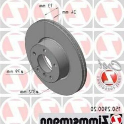 BMW E81 E82 E84 E87 E88 E90 E91 E92 E93 Front Brake Disc Assembly 34116854999m ZIMMERMANN