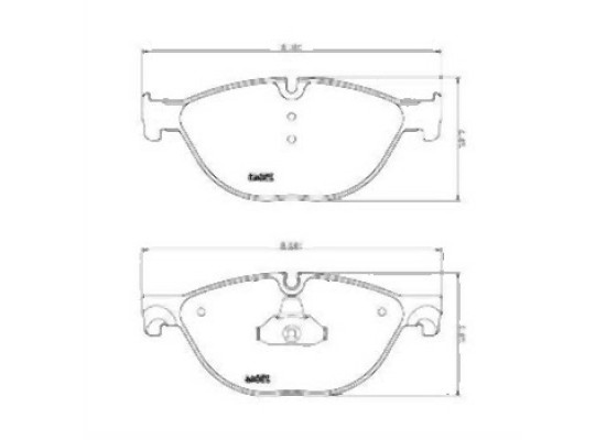 BMW F01 F02 F07 F10 F11 F12 F13 Front Brake Pads 34116851269 TEXTAR