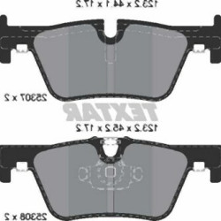 BMW Rear Brake Pads 34216850569 TEXTAR