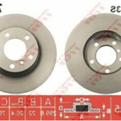 BMW F20 F21 F30 F31 F32 F33 F34 F36 Front Brake Disc Set 34116792217 TRW