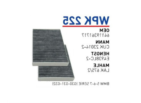 BMW G05 G06 G07 G11 G12 G30 G31 F90 Air Conditioning Filter Carbon 64116996209 WUNDER