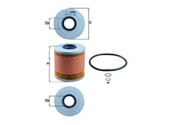 BMW M40 Oil Filter 11421727300 MAHLE