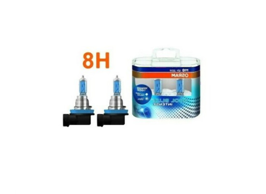 BMW MINI Angel And Fog Bulb H8 35W Cool Blue White Light Dual Set 7119906503 OSRAM