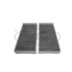 BMW MINI F45 F46 F48 F54 F55 F56 F57 Carbon Air Conditioning Filter 2-Pack 64119321875 CORTECO