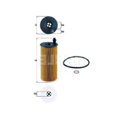 BMW MINI N47N N47S1 N57N N57Z Oil Filter 11428507683 MAHLE