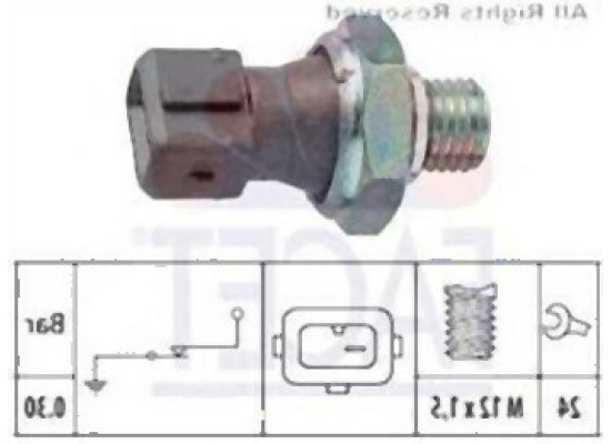 BMW Oil Sensor 12618611273 FACET