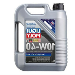 LIQUI MOLY 10W40 Engine Oil Partially Synthetic MoS2 LEICHTLAUF 5 Liter 2184 LIQUIMOLY