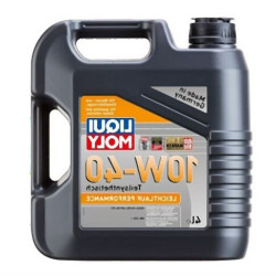 Liqui Moly 10W40 Super Synthetic LEICHTLAUF PERFORMANCE Engine Oil 4lt 8998 LIQUIMOLY