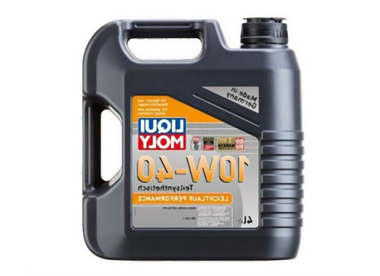 Liqui Moly 10W40 Super Synthetic LEICHTLAUF PERFORMANCE Engine Oil 4lt 8998 LIQUIMOLY