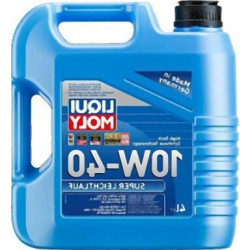 Liqui Moly 10W40 Synthetic SUPER LEICHTLAUF Engine Oil 4lt 9504 LIQUIMOLY