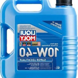 Liqui Moly 10W40 Synthetic SUPER LEICHTLAUF Engine Oil 4lt 9504 LIQUIMOLY