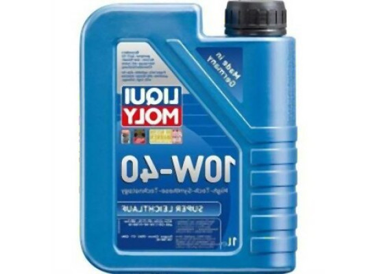 Liqui Moly 10W40 Synthetic SUPER LEICHTLAUF Engine Oil 1lt 9503 LIQUIMOLY