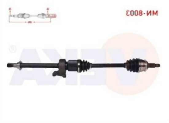 Mini R50 Automatic Gear Front Axle Shaft Right 31607574868 VEKA