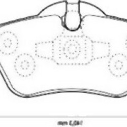 Mini R50 R52 R53 Front Brake Pads 34116770332 JURID