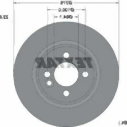 Mini R50 R52 R53 Front Brake Disc Set 34111502891 TEXTAR