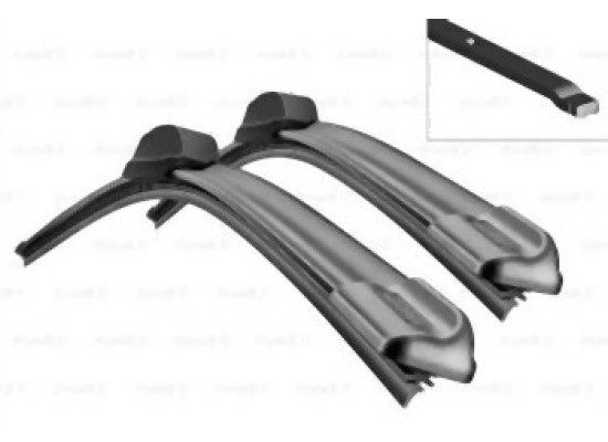 Mini R50 R52 R53 R55 R56 R57 R58 R59 After 04 2012 Flat Wiper Kit 61610039343