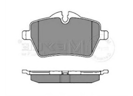 Mini R50 R52 R53 R55 R56 R57 R58 R59 John Cooper Works R60 R61 Front Brake Pads 34119804735 MEYLE