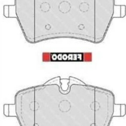 Mini R50 R52 R53 R55 R56 R57 R58 R59 R60 R61 Front Brake Pads 34116778320 FERODO