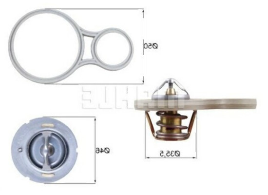 Mini R50 R52 R53 W10 W11 Thermostat 11537596787 BEHR