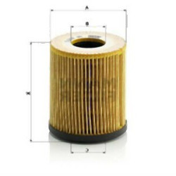 Mini R50 R52 R53 W10 W11 Oil Filter 11427512446 MANN