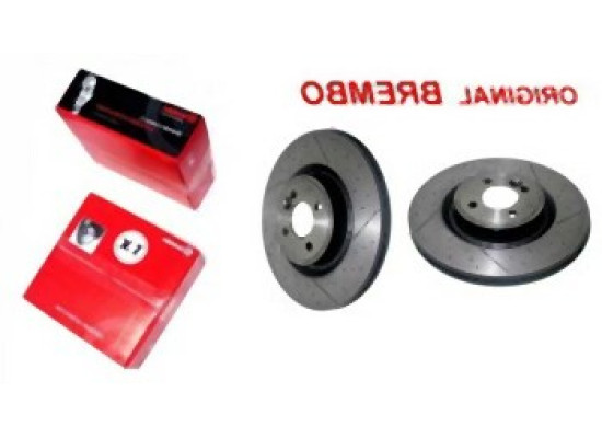 Mini R55 R56 R57 R58 R59 John Cooper Works Front Brake Disc Sport Team 34116855782 BREMBO