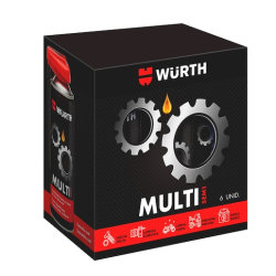 Mini 6 CARE OILS IN WÜRTH MULTI COBRA PROMO BOX