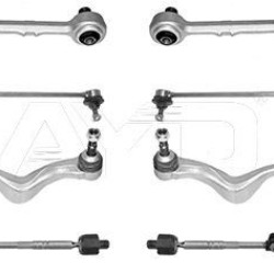Bmw 1 Series E87 Frame Front Control Arm Set Undercarriage Kit Ayd 89-13154