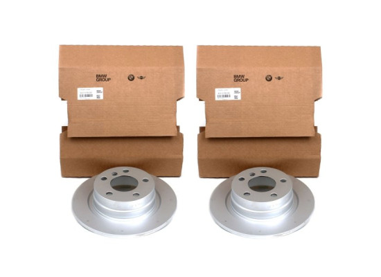 Bmw 1 Series F20 Chassis 116i 116d Rear Brake Disc Kit Oem